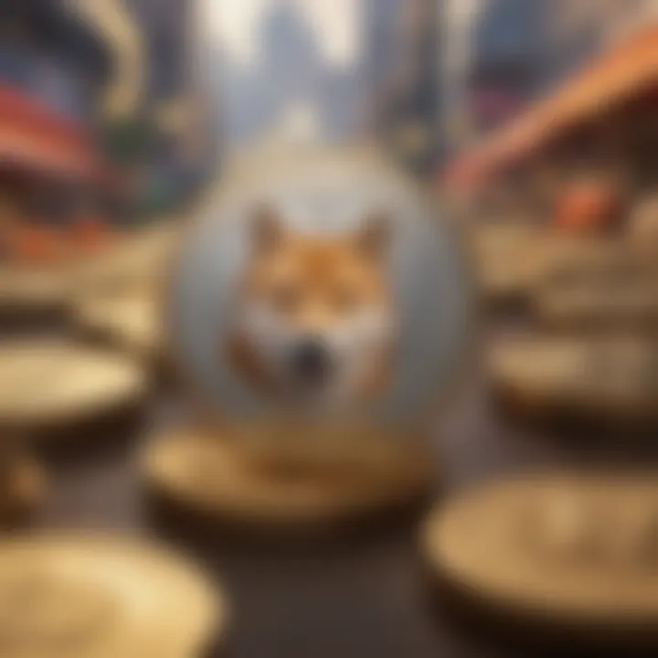 Visualization of potential market shifts in response to Shib Coin on Coinbase Pro