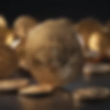 Graph showing market trends for cryptocurrency ETFs