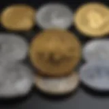 Diverse Altcoins in Cryptocurrency Visual representation of diverse altcoins in the cryptocurrency market