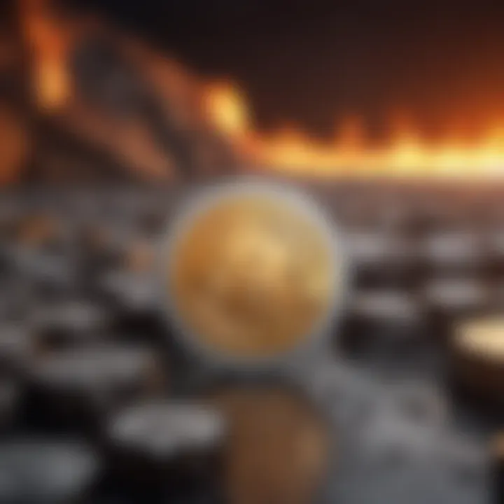 Energy Consumption in Mining Visual representation of energy consumption in cryptocurrency mining