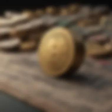 Graph showing market trends for Iraqi Dinar