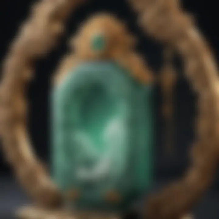 Intricate jade artifacts showcasing craftsmanship in Singapore