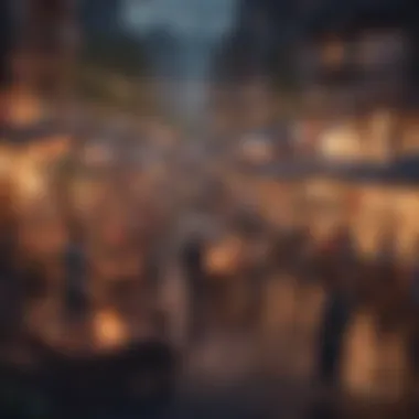 Community interaction and collaboration within the game