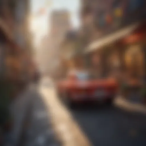 Vibrant gameplay scene in Blankos Block Party