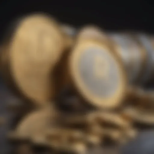 Global Economic Influences on Dinar Rate Abstract representation of global economic influences on dinar rate