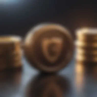 Illustration showcasing data security tokenization techniques