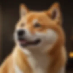 Visual representation of Shiba Inu cryptocurrency