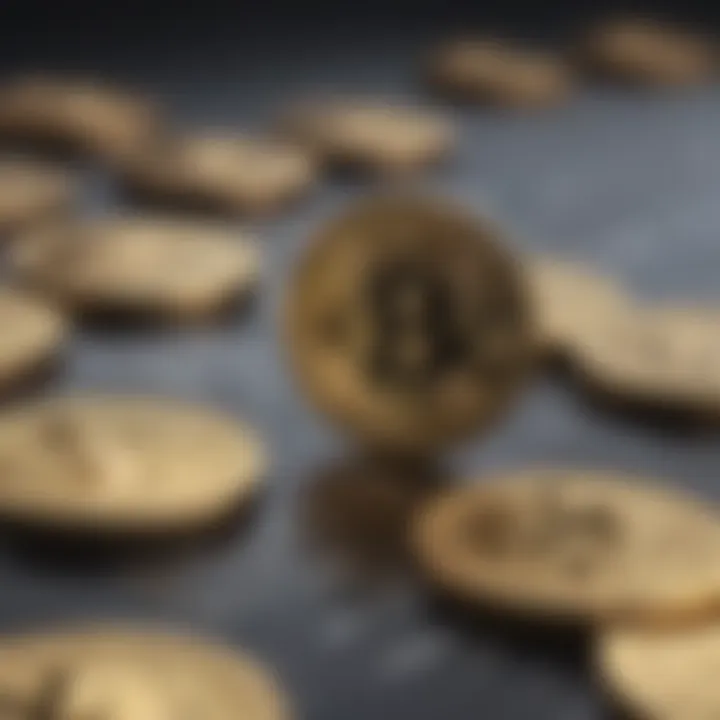 Illustration of a strategic map for maximizing earnings on crypto faucets