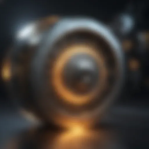 Abstract digital encryption art