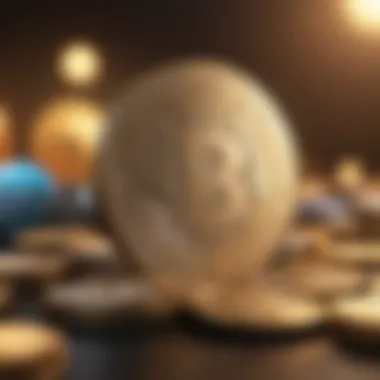 Advantages of Stablecoins Conceptual illustration showing benefits of stablecoins