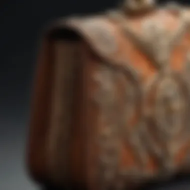 Exquisite Terra Purse Detailing