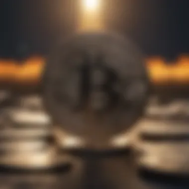 Influential Factors of Coinbase Stock Price Illustration showcasing factors influencing Coinbase stock price