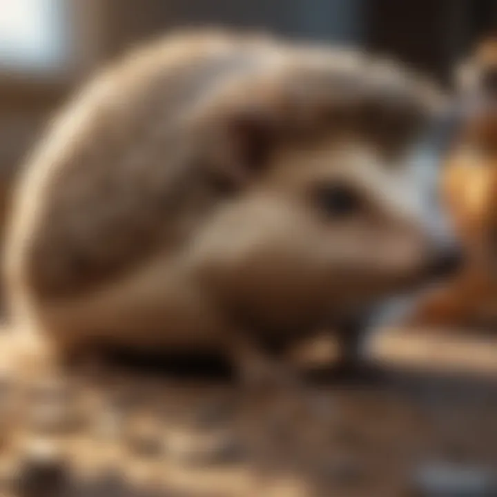 Complex factors influencing hedgehog pricing visually depicted