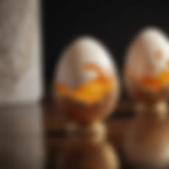 Eggshell jewelry craftsmanship