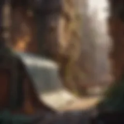 Illustration depicting intricate fee structures in financial realm