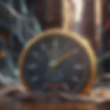 Dynamic motion lines illustrating the fluid nature of creditworthiness influenced by FICO scores