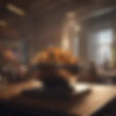 A vibrant fintech conference in Singapore showcasing innovative technology.