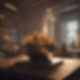 Innovative Fintech Conference in Singapore A vibrant fintech conference in Singapore showcasing innovative technology.