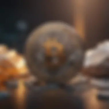 Illustration depicting the influence of external factors on Flare crypto prices