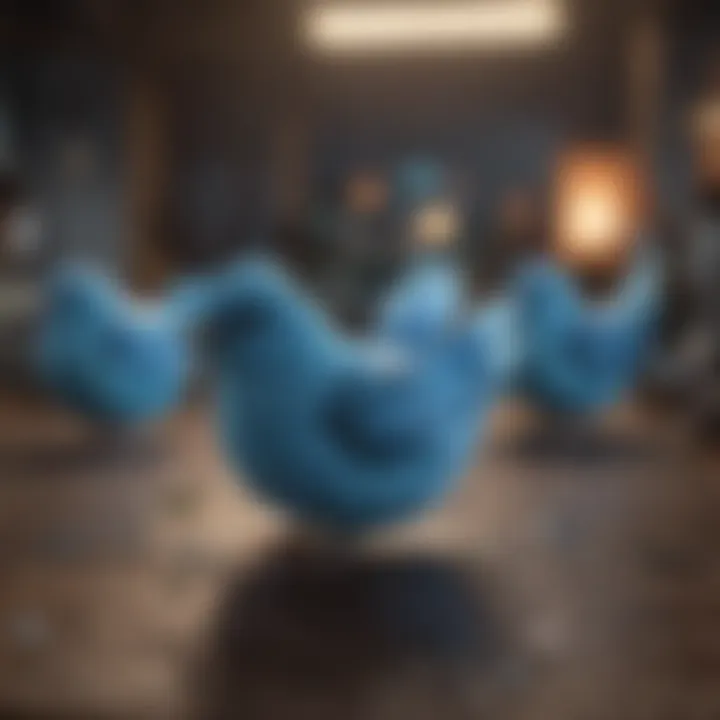Visual representation of Twitter's operational strategies