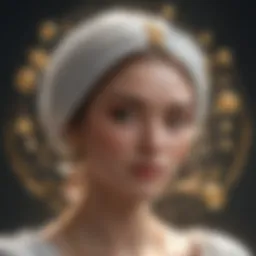 Ethereal artwork symbolizing Fortune NFT concept