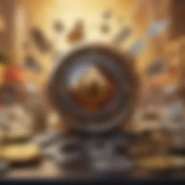 Innovative Collage of Fortune NFT Industry Impact Innovative digital collage illustrating Fortune NFT implications on industries