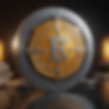 Futcoin: The Digital Frontier Virtual currency symbolized by futuristic digital design