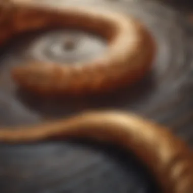 Modern geometric design inspired by wave patterns