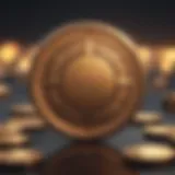 Virtual currency symbolizing the gaming industry