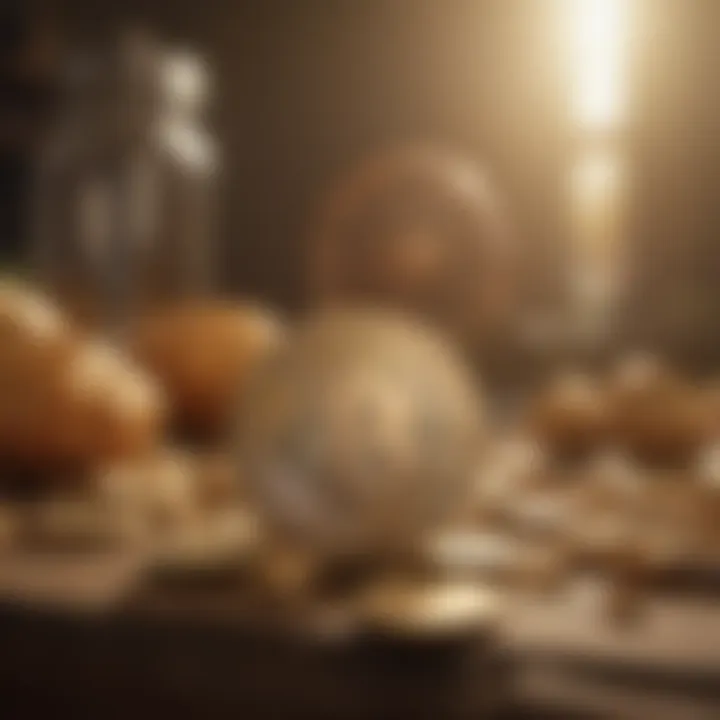 Visual representation of economic factors affecting Garlicoin value