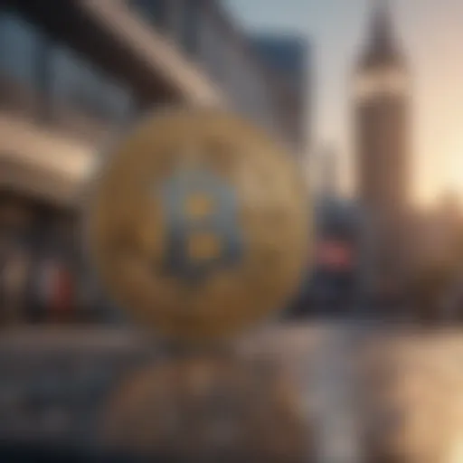 Illustration depicting the intricate functionalities of GCP blockchain technology