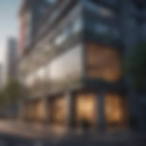 Illustration of Genesis Loan Company headquarters