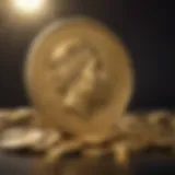 Gilded Prosperity - Gold Coin Illustration