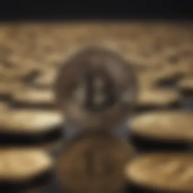 Global Impact of the Largest Cryptocurrency Illustration depicting global impact of the largest cryptocurrency