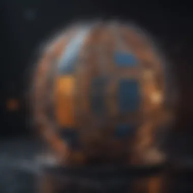 Intricate Glow Chart Structure