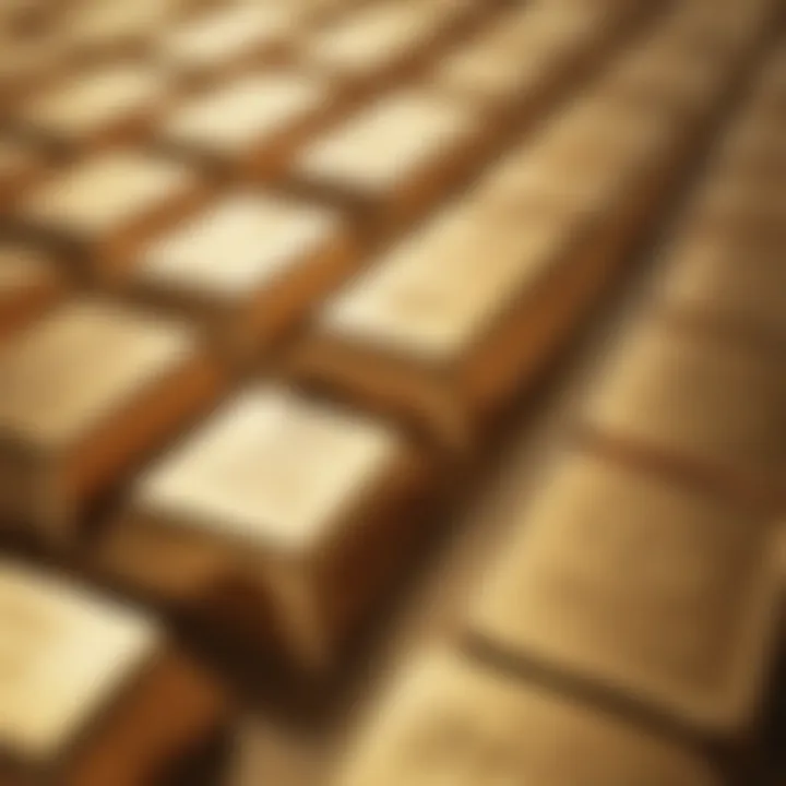 Gold Bars and Digital Currency Integration