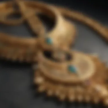 Traditional Indian Gold Jewelry craftsmanship