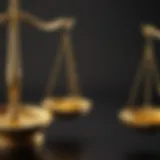 Golden Scales of Justice