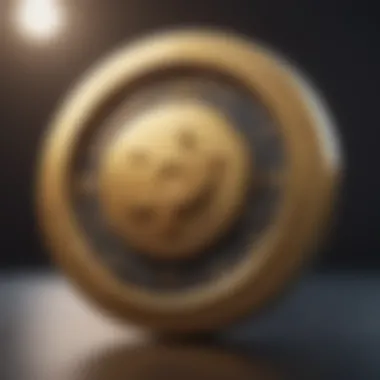 Illustration showcasing Guarda Crypto's advanced encryption technology