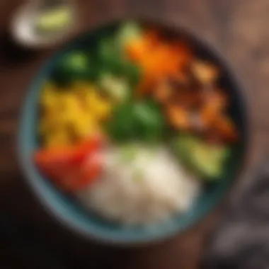 Hakka Thunder Tea Rice Bowl with Assorted Vegetables