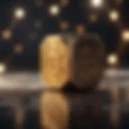 Conceptual representation of blockchain technology