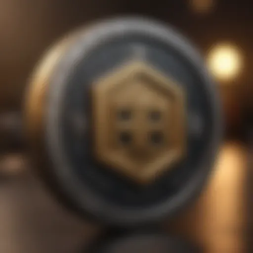 Hex Coin logo depicting innovative design