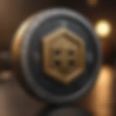 Hex Coin Logo - Innovation at Its Finest Hex Coin logo depicting innovative design