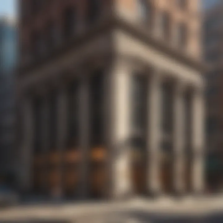 Historic building of Chicago Mercantile Stock Exchange