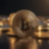 An abstract representation of cryptocurrency transactions emphasizing anonymity