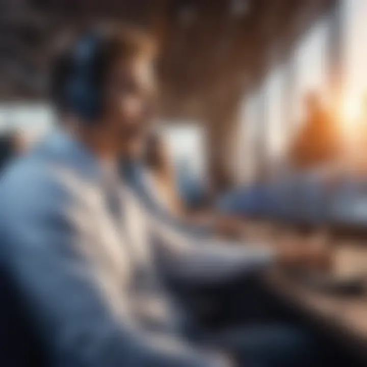 Exceptional Customer Support of Huobi Global US Illustration highlighting Huobi Global US customer support team assisting users