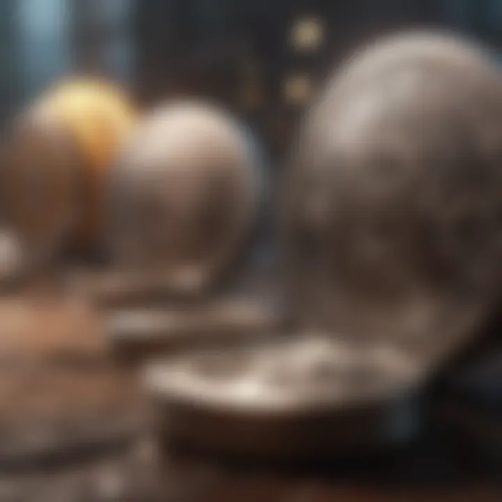 Graph illustrating market dynamics affecting ICO performance