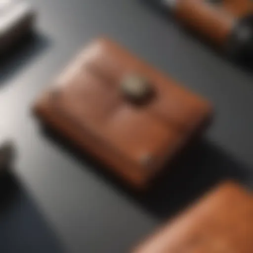 Luxury Leather Wallet Iconic Design