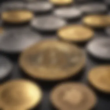 Diverse Cryptocurrencies Overview Visual representation of diverse cryptocurrencies