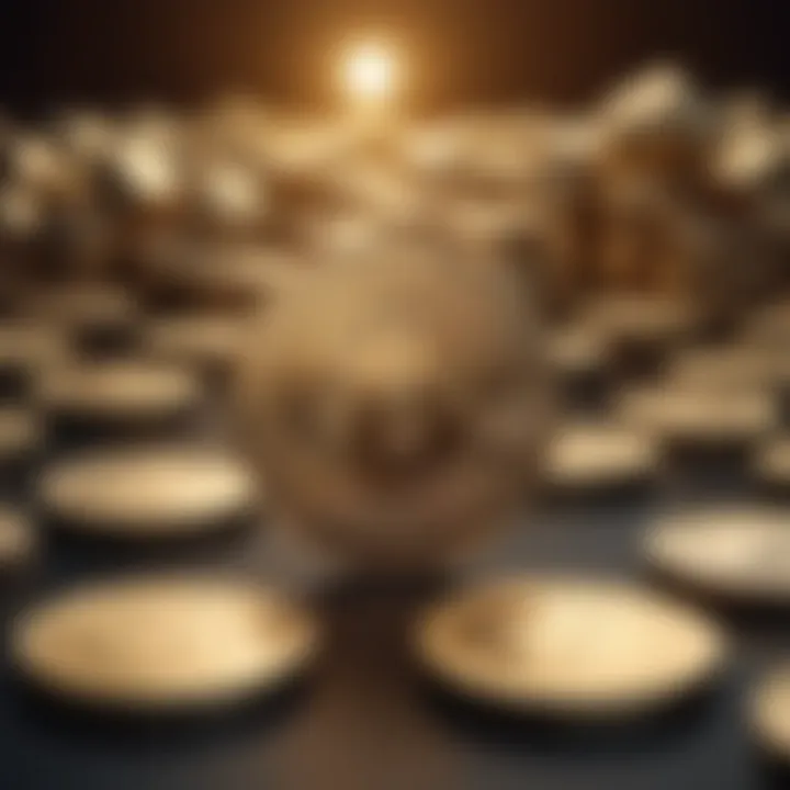 Illustration showcasing Illuvium tokenomics and its distribution.